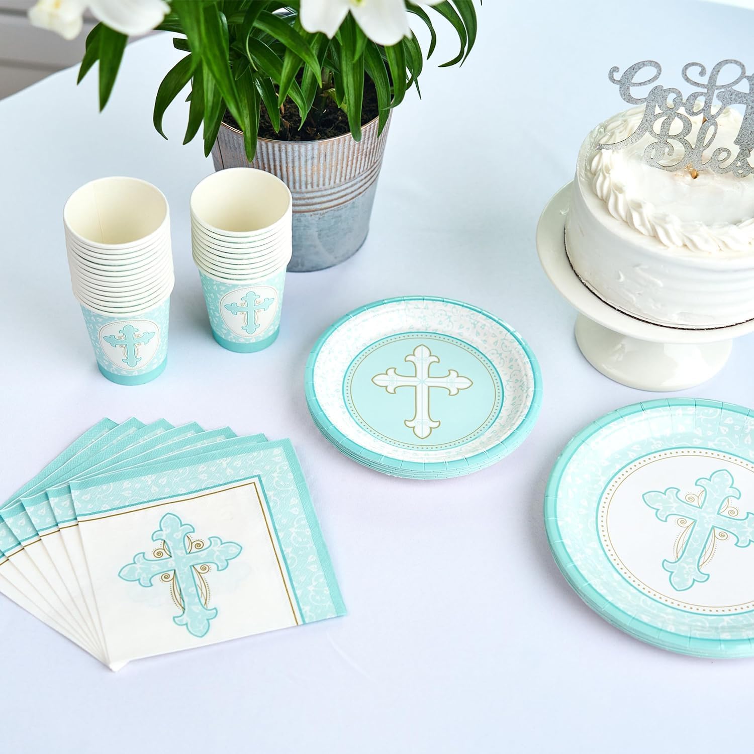 Juego Platos y Vasos Desechables - Imagen 6