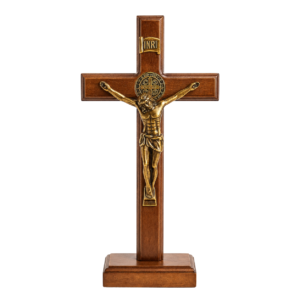 Crucifijo de 10 pulgadas con Medalla de San Benito