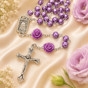 Rosario Morado con Rosas