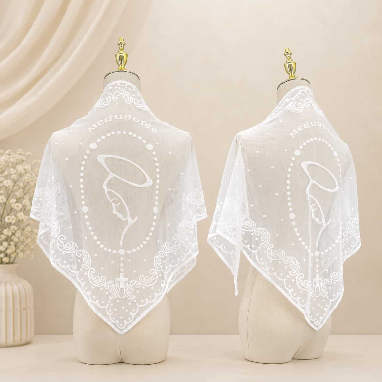 Velo o Mantilla de la Virgen de medjugorje