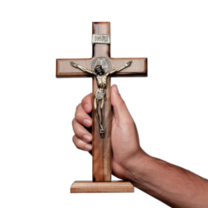 Crucifijo de 10 pulgadas con Medalla de San Benito