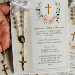*Tarjetas de Bautizo por Docena*