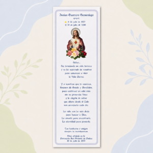 Tarjeta de Sepelio